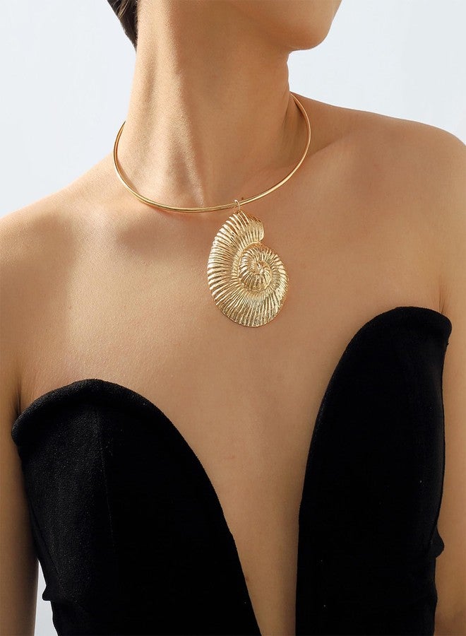 Frodete Beach Seashell Conch Necklace Adjustable Lightweight Shell Pendant Jewelry for Women Summer Vacation Ocean Themed Accessories - Image 2