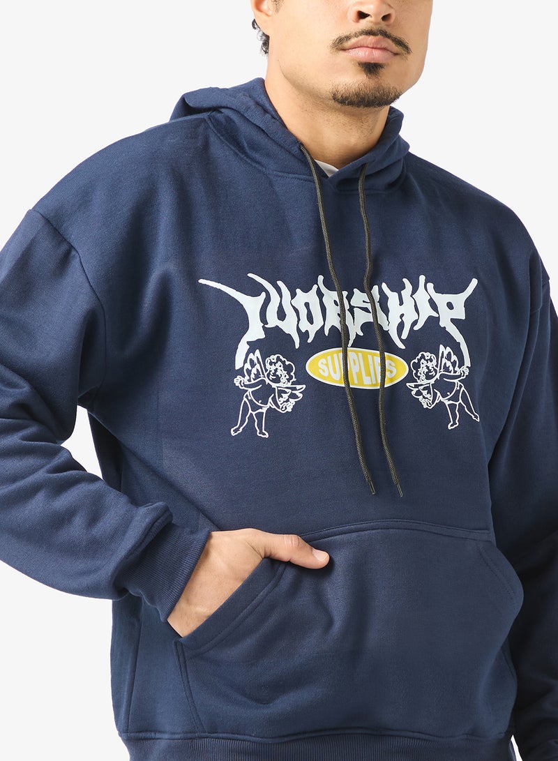 سفنتي فايف هودي بطبعة جرافيك - Image 3