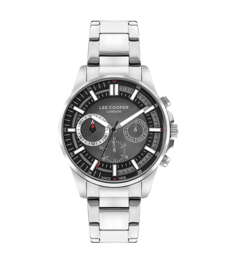LEE COOPER Men’s Multi Function Black Dial Watch – LC07817.350 - Image 1