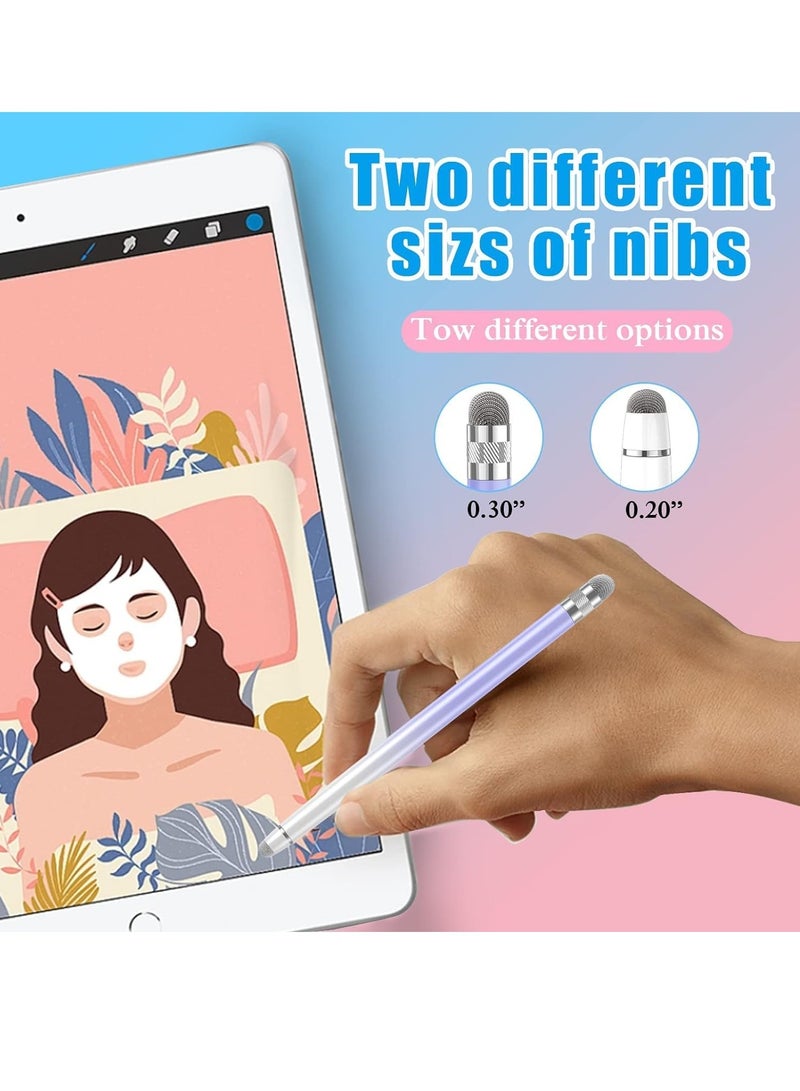 2 PCS Stylus Pens for Touch Screens,Stylus Pen for iPhone/iPad/Tablet Android/Microsoft Surface,Compatible with All Touch Screens - Image 5