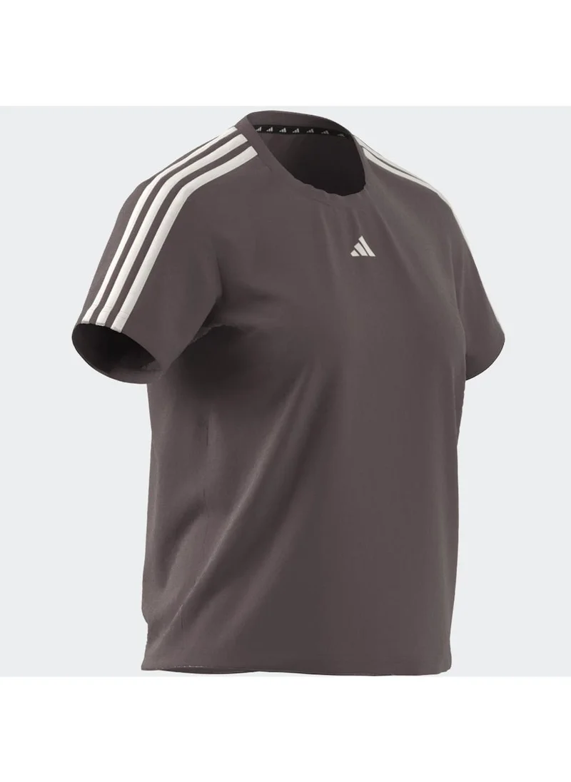 Adidas Aeroready Essentail 3 Stripe T-Shirt
