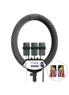 General TY4048 Live Fill Light Oval Beauty Light Large Size Photography Lighting Light Shooting Light LED Ring Light-Color:1.6 M Bracket  - Image 3