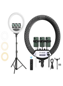 General TY4048 Live Fill Light Oval Beauty Light Large Size Photography Lighting Light Shooting Light LED Ring Light-Color:1.6 M Bracket  - Image 5