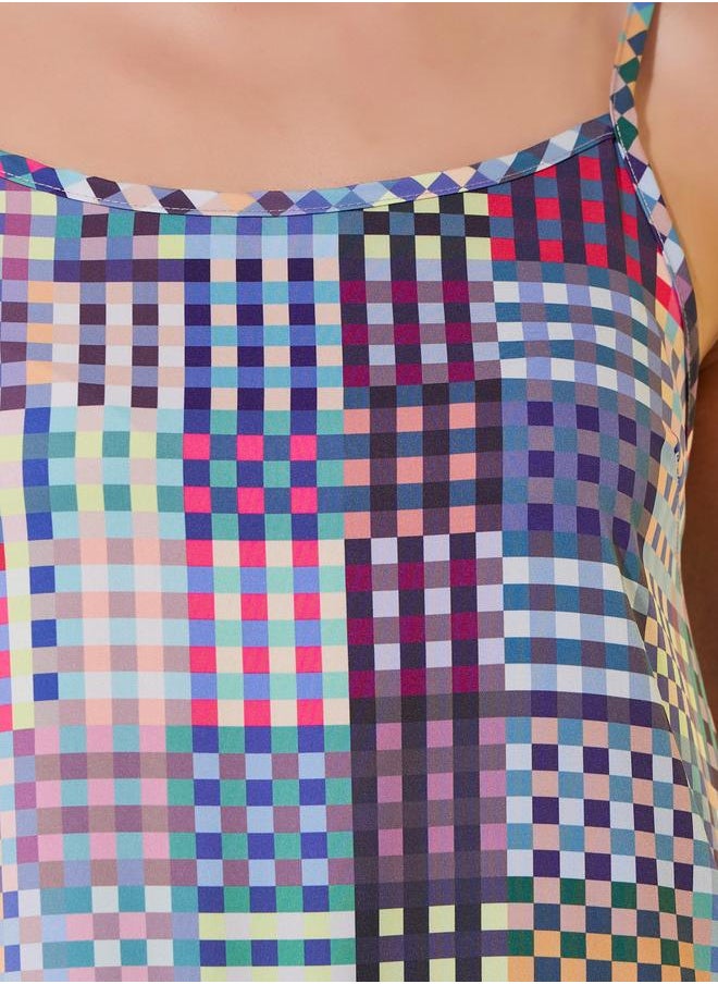 Take Two Patchwork Maxi Dress  - Image 4