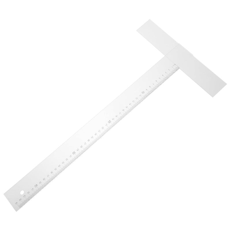 High Hardness Square Ruler Drafting Tool for Woodworking Engineering and Precise Layout Drawing - Image 1