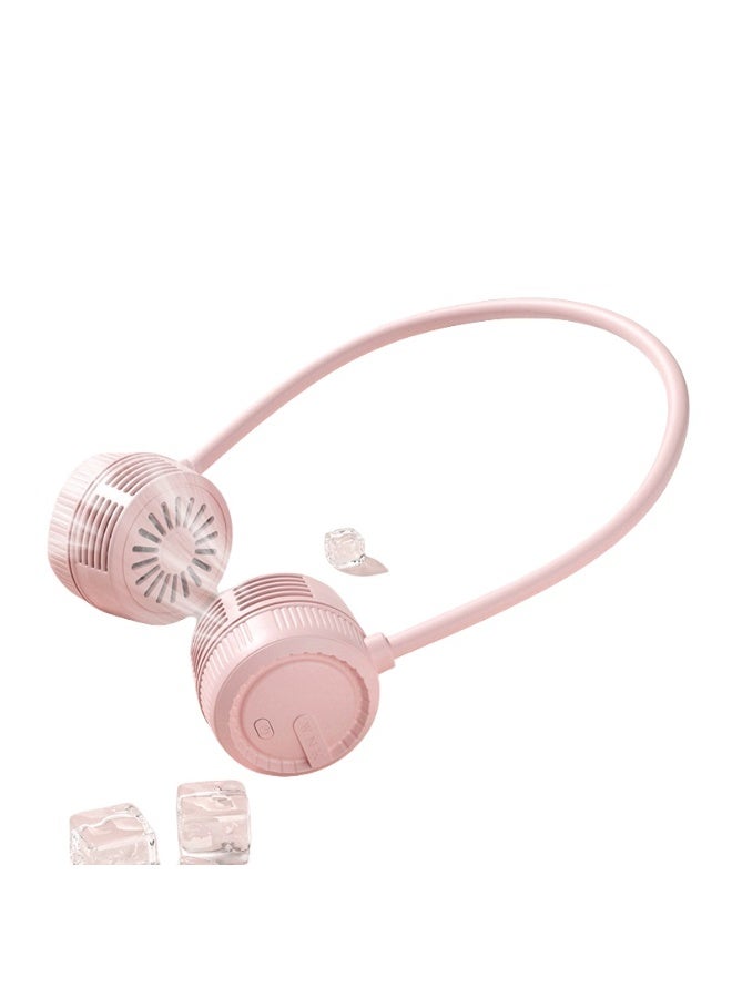Nariele New USB Portable Folding Neck Hanging Fan