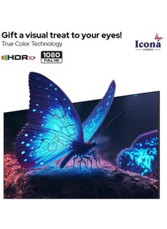 ICONA Icona 43-Inch Full HD LED Smart TV – Edgeless Design, Superior Picture Clarity, Crystal Clear Sound, Smart Energy Saving Features  - Image 3