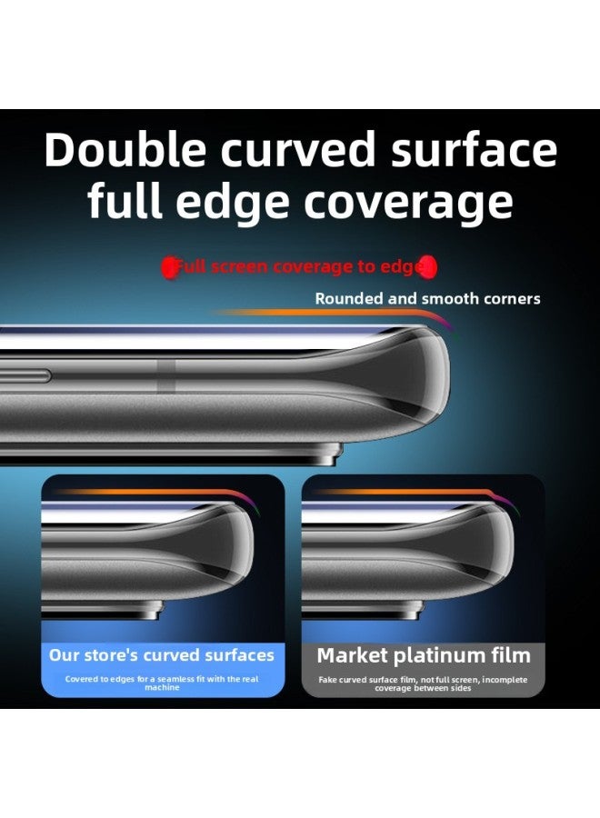 For Xiaomi12 Tempered Film 12pro Mobile Phone Film 12x Anti-Peep Film Full Screen Covering Curved Screen Anti-Blue Light 12-Color:[peepproof Model—2 Pieces] Uv Crystal Diamond Film [refuse To Peek - Protect Privacy]-Size:For Xiaomi12 Pro
