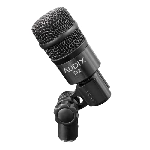 Audix D2 Hypercardioid Dynamic Instrument Microphone for Kick Drums, Toms, and Bass Instruments - Image 2