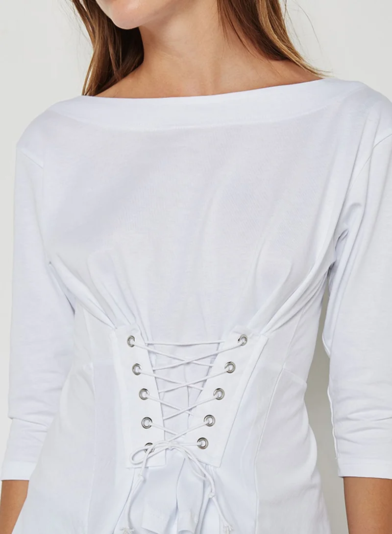 Ginger Corset Waist Top