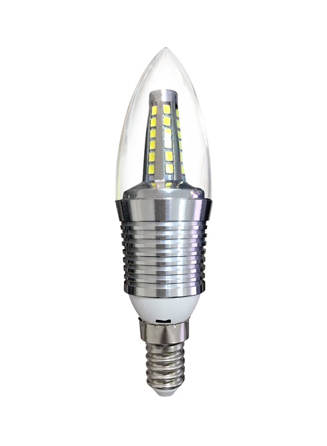 Max LED Candle Bulb 9W E14 – 360° Decorative Light with SMD LEDs | Aluminum Body | Energy Saving & Surge Protected  - Image 1