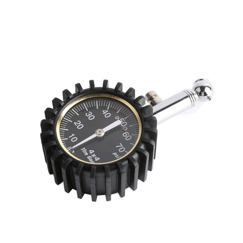 0-60psi Tire Pressure Gauge Heavy Duty Air Pressure Gauge with Large 2 Inch Easy to Read Glow Dial, Low – High Tire Gauge for Car, SUV & Truck Tires - Image 5