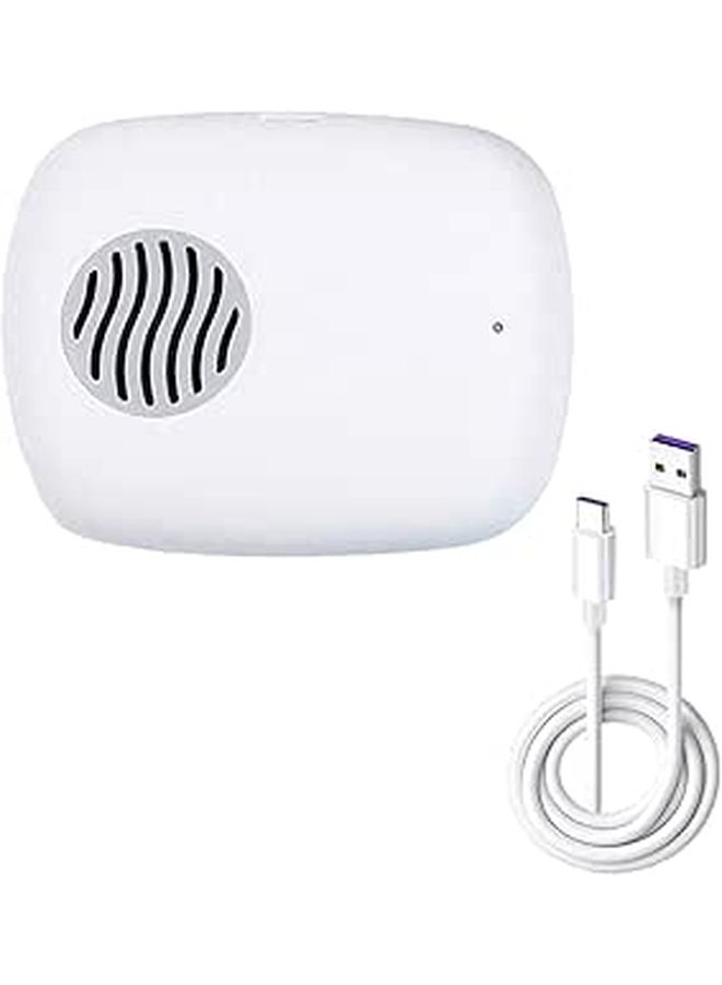 USB Charging Toothbrush Sanitizer Holder Travel Case With Mirror Portable Cleaner Mini Fan - Image 1