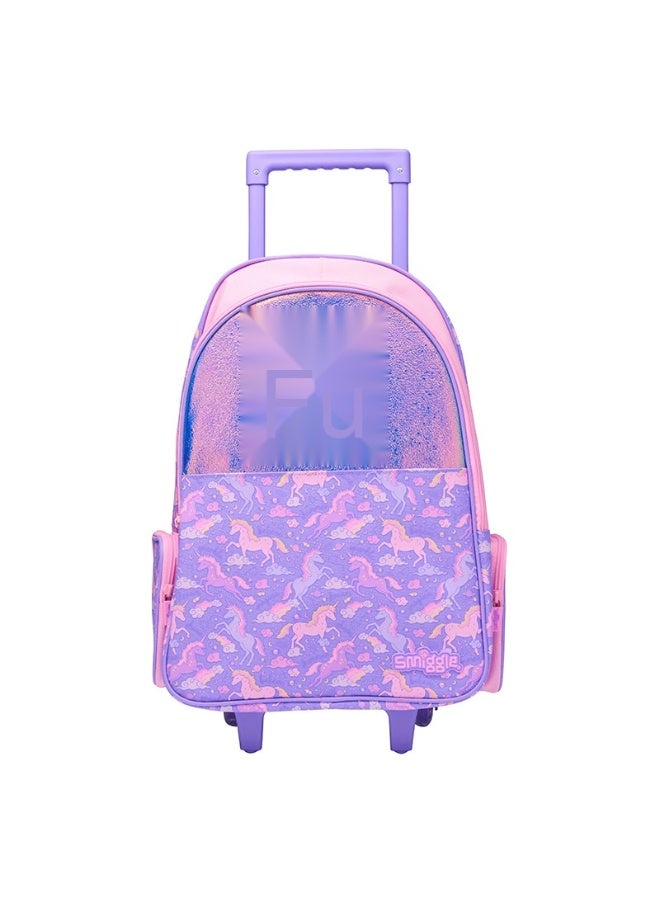Smiggle Large Wheeled Backpack - Student Travel Dual Backpack from Australia