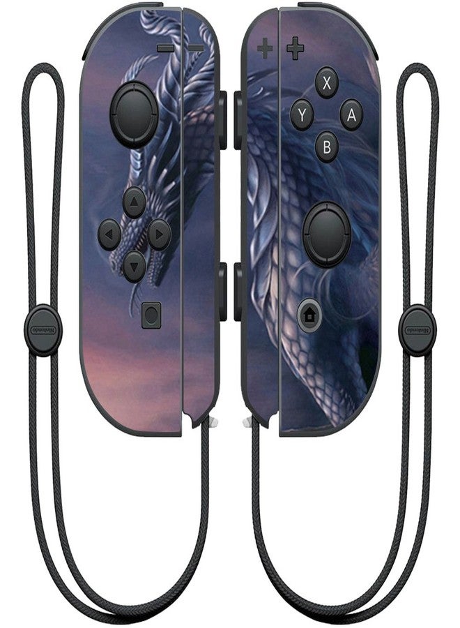 مايتي سكينز Mightyskins Skin With Nintendo joy-con Controller Wrap Cover Sticker Skins Drag