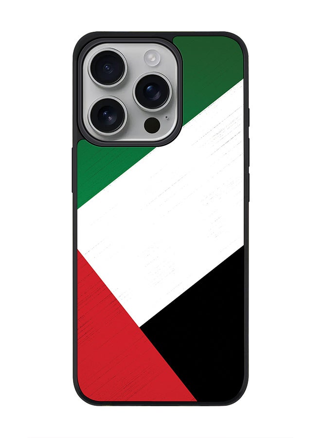 Stylizedd For iPhone 16 Pro Case [Compatible with MagSafe] Slim Magnetic cover Phone Case iPhone 16 Pro -Flag Of UAE - Image 1
