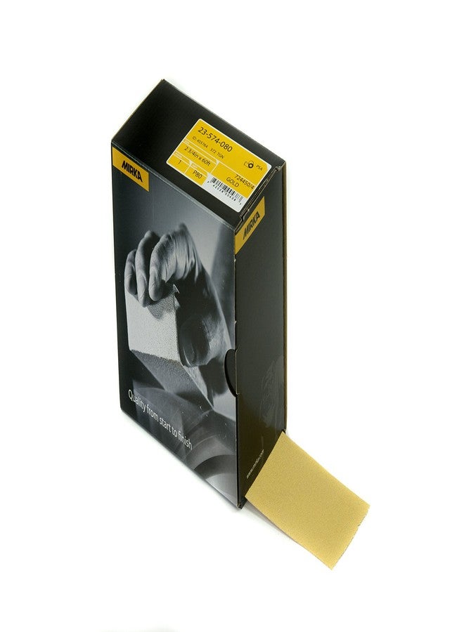 Mirka Abrasives MRK-23-574-080 Gold Psa Autokut Roll, 2-3/4 X 20 Yds, 80-grit - Image 1
