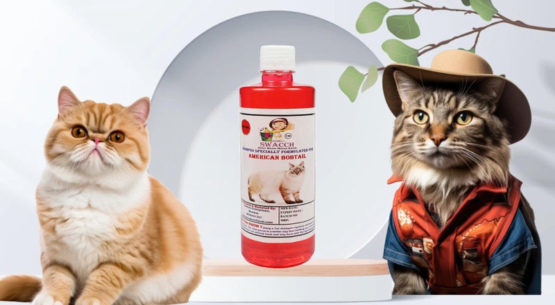 Swacch Shampoo Specially Formulated for American Bobtail (500ml) Jasmine - Image 2