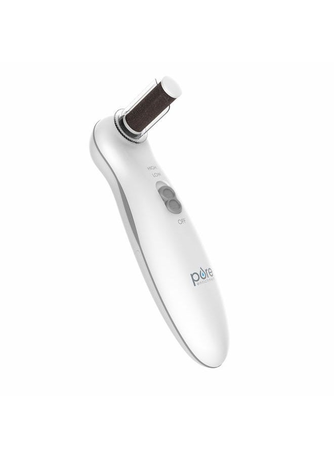 Pure Enrichment PurePedi Deluxe 10-Piece at-Home Professional Manicure and Pedicure Electric Nail File Kit - Cordless Electric Nail Drill and Callus Remover Tool with Protective Cap  - Image 2