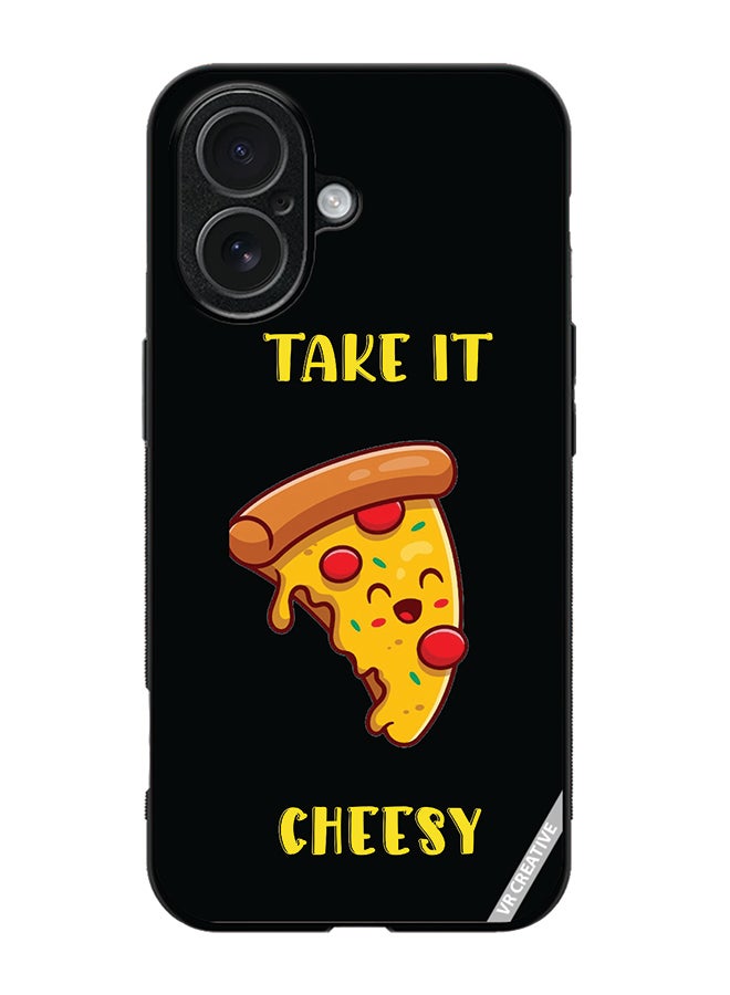 VR CREATIVE Protective Case Cover For Apple iPhone 17 Take It Cheesy Design Multicolour