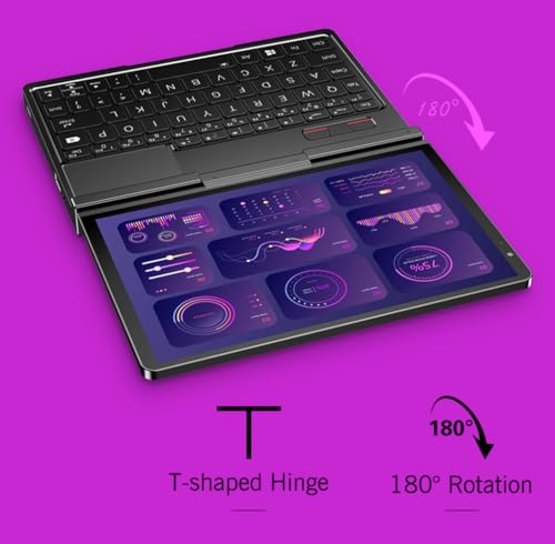 GPD Pocket 4 Mini Laptop 8.8" Touch Screen Aluminum Shell UMPC Win 11 Home OS AMD Ryzen 7 8840U 16GB/1TB (Amber Black) - Image 4