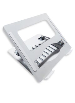 Generic Adjustable Aluminum Alloy Foldable Laptop Stand Silver YL-902  - Image 1