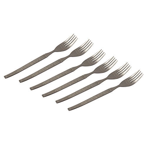 Kishco Parma Stainless Steel Dessert/Dinner Fork - Pack of 6 - Image 1