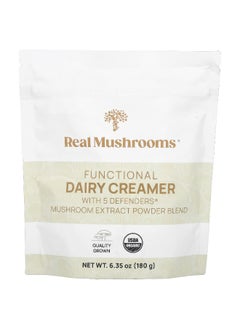 Real Mushrooms Real Mushrooms, Functional Dairy Creamer, 6.35 oz (180 g)  - Image 1