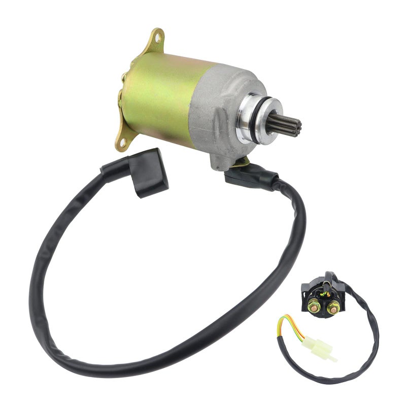 shamofeng Starter Relay for GY6 125cc 150cc Scooter Moped ATV Go Karts Quad 4 Wheelers for Taotao Coolster Jonway BMS Roketa SSR Kymco Tank SUNL Baja Icebear Many Chinese Brand