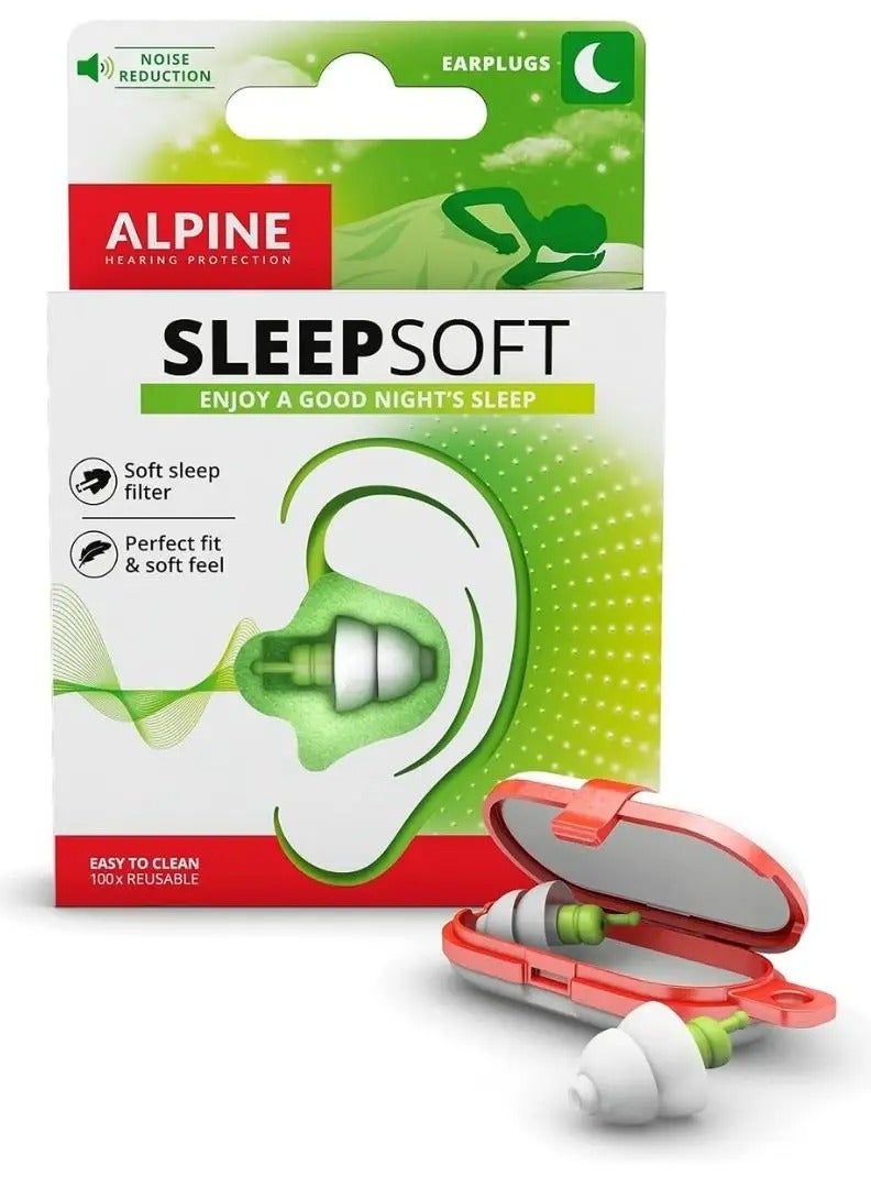 EzyCare Alpine Sleepsoft Sleeping Earplugs - 1 Pair