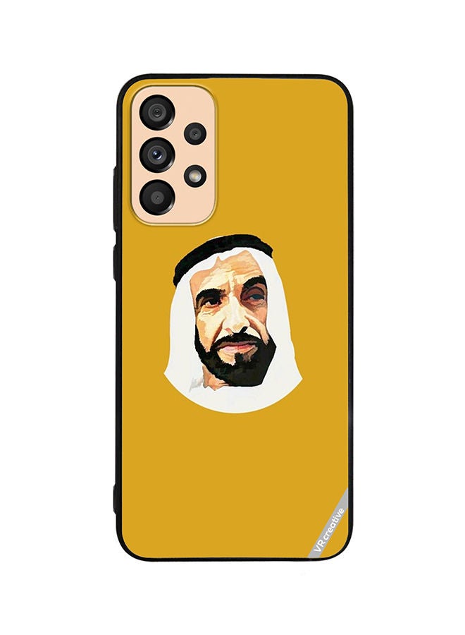 VR CREATIVE Protective Case Cover For Samsung Galaxy A72 Sheikh Zayed Bin Sultan Al Nahyan Design Multicolour - Image 1