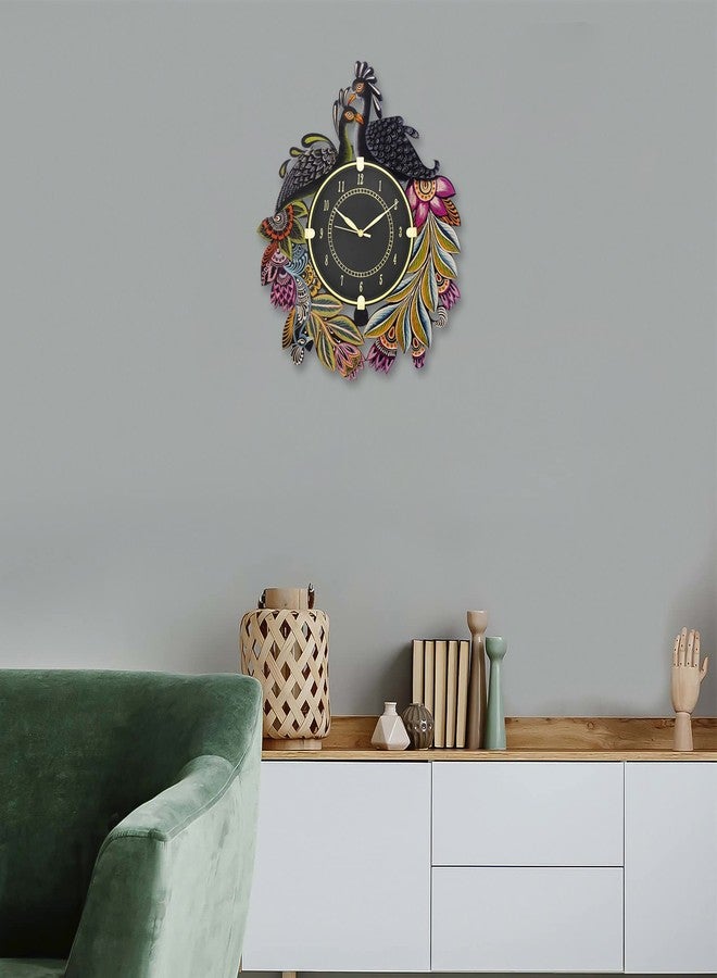 CIRCADIAN Wood Wall Clock for Home Office Bedroom Kitchen Living Romm 32 * 32 * 2 cm - Image 1