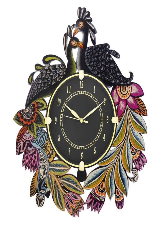 CIRCADIAN Wood Wall Clock for Home Office Bedroom Kitchen Living Romm 32 * 32 * 2 cm - Image 2