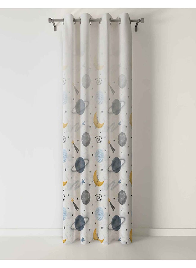 SHATTA Ready-Made Printed Curtain (One Piece Grommet) 275x135x275 