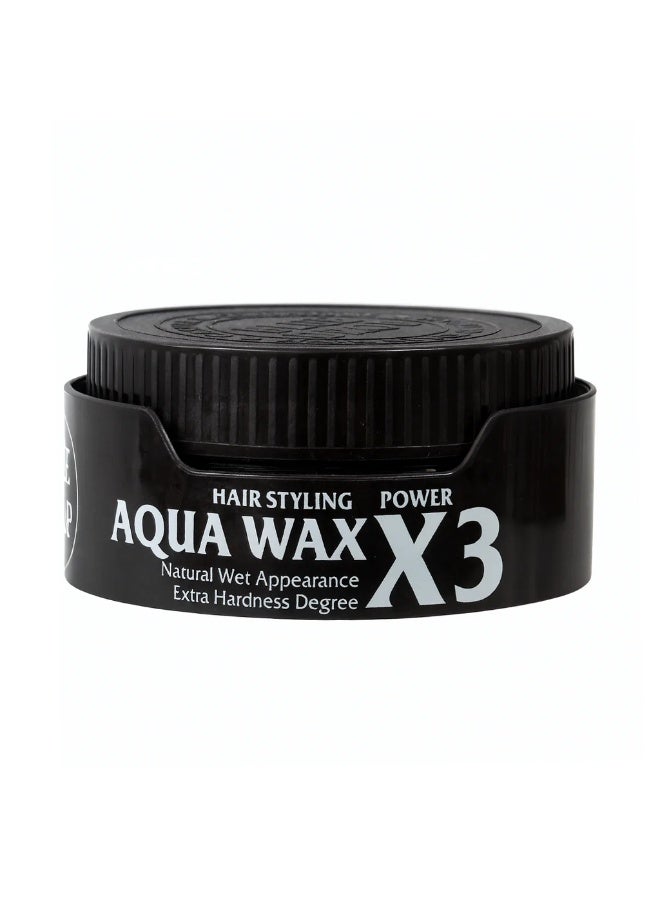 Blue Drop X3 Aqua Hair Wax - Black (150ml)