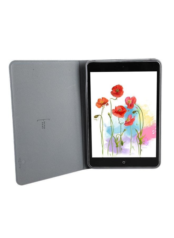 Protective Case for iPad Mini 4 Anti-crack Full Covering Flip Case for iPad Mini4 - Dark Blue