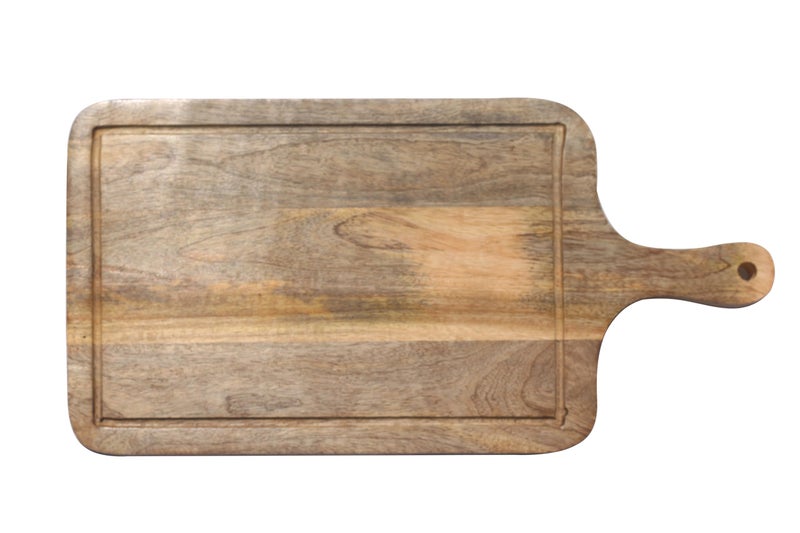 Woodiva Mango Wood Chopping Board for Heavy Duty Chopping Board Vegetable, Fruit Cutter, Meats Chopper Boards, Safe Durable with Warranty (40 X 20 x 2)cm. - Image 5