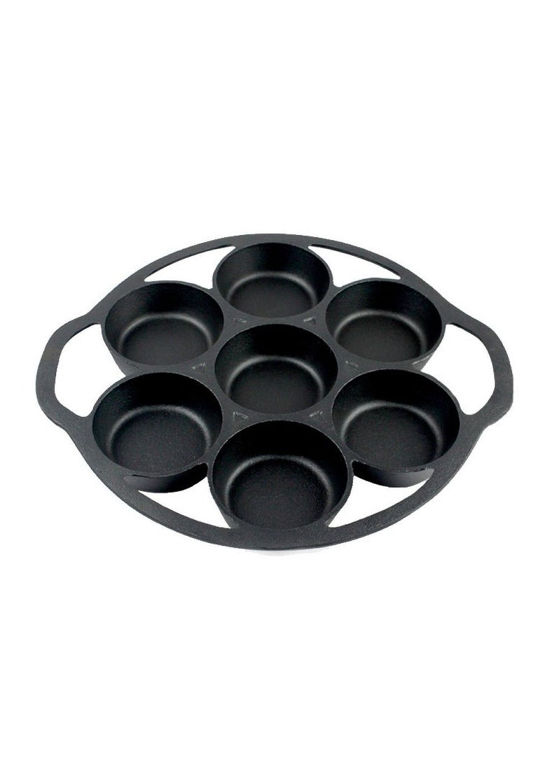 Rosette - Rosette Cast Iron Muffin Pan Dia. 28.5CM - Image 1