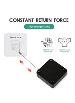 Generic Punch Free Automatic Sensor Door Closer Automatic Door Closer with Pull Cord 1200g Pull Multifunctional Function Auto Door Closer  - Image 4
