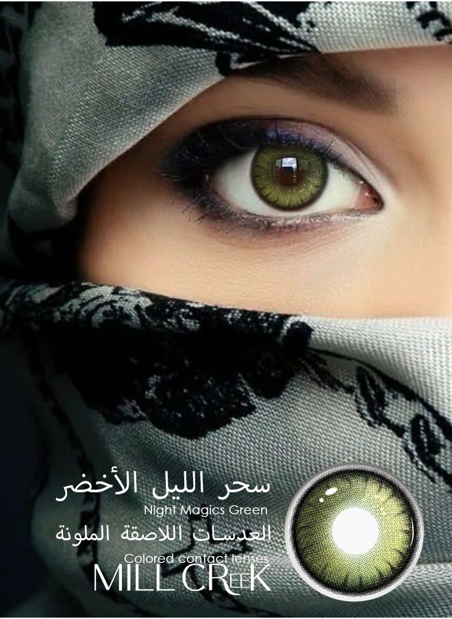 Mill Creek color contact lenses for big eyes for eyes  - Image 1