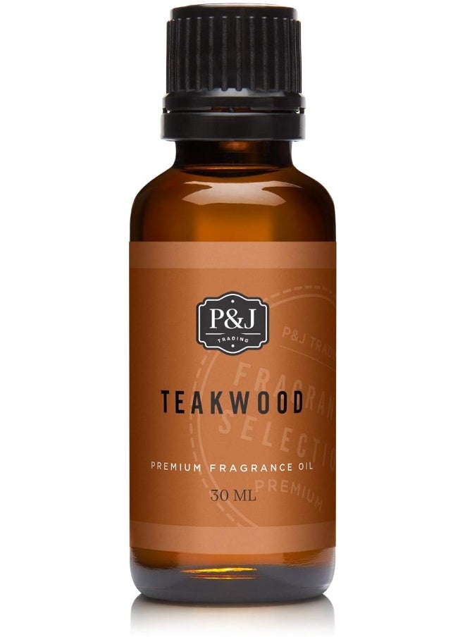 P&J Trading Teakwood Fragrance Oil Premium Grade Scented Oil 30Ml  - Image 1