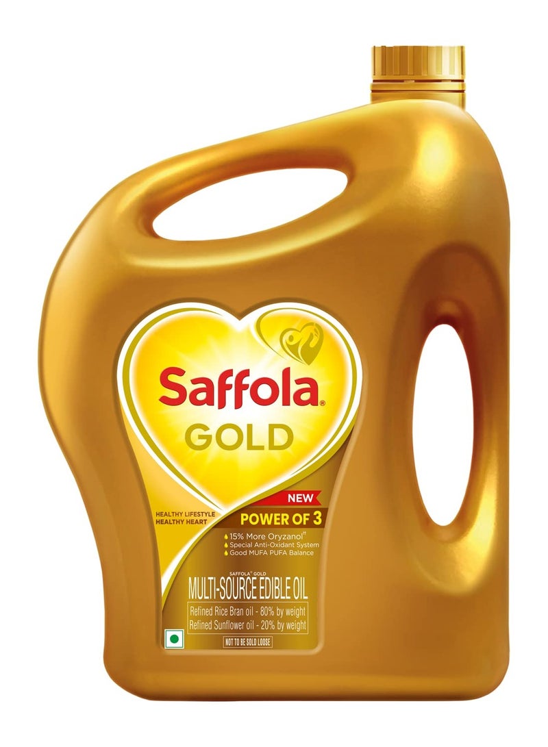 Saffola Gold Refined Oil - Image 1