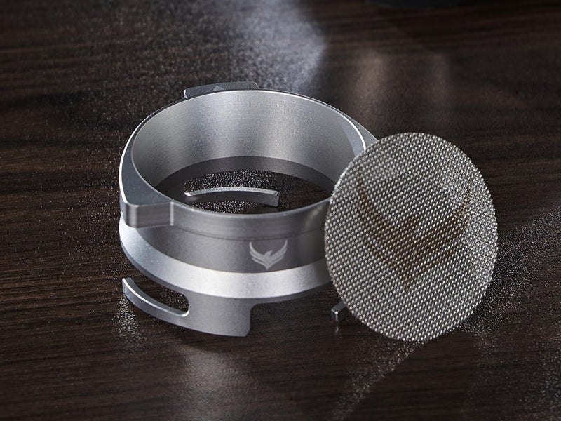 KNODOS 54mm Dosing Funnel Espresso Puck Screen Set KNODOS Grinder Trigger Portafilter Funnel and Filter Compatible with Breville 54mm Portafilters - Image 2