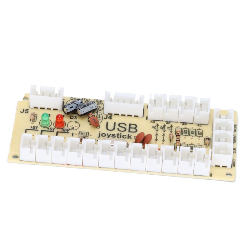 Arcade Game Controller USB Encoder Zero Delay USB to Joystick Button for PC for MAME for Raspberry Pi RetroQM070916 (Single) - Image 1