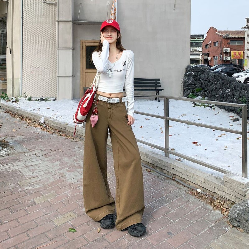Unisex Casual Daily Denim Jeans - Image 4