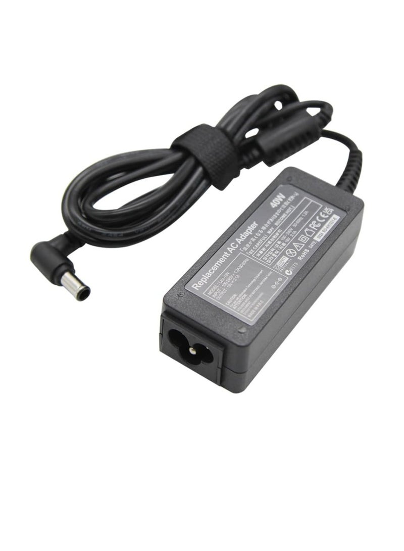 Terabyte محول شاحن لـ LG 40W 19V 2.1A 6.5x4.4 شاشة 23/24/2732/22/20/19 بوصة LED LCD LCAP26B-E AP16B-A ADS-45FSN-19 19040GPCU لتلفاز سامسونج 32" مع كابل قابس المملكة المتحدة - Image 5