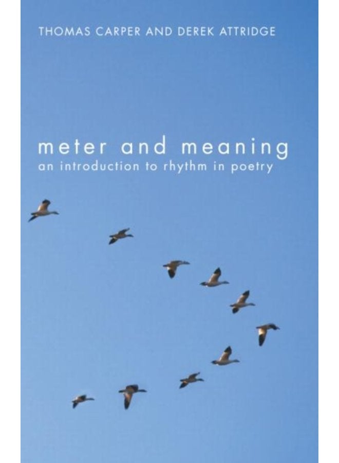 Meter and Meaning An Introduction to Rhythm in Poetry - Paperback