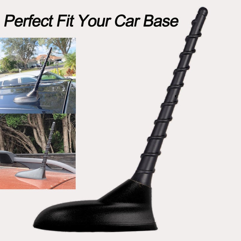 Acdogeer 7 Inch Antenna Fits for 2011-2025 Jeep Cherokee Grand Cherokee Dodge Avenger Liberty Durango Dart Journey Antenna for Chrysler 200 for Fiat 500 OEM 5091100AA 68297936AA 5091100AB - Image 3