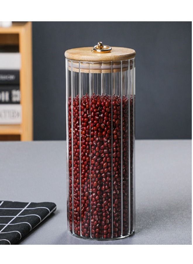 NKX Glass Storage Jar With Ring Lid  - Image 2