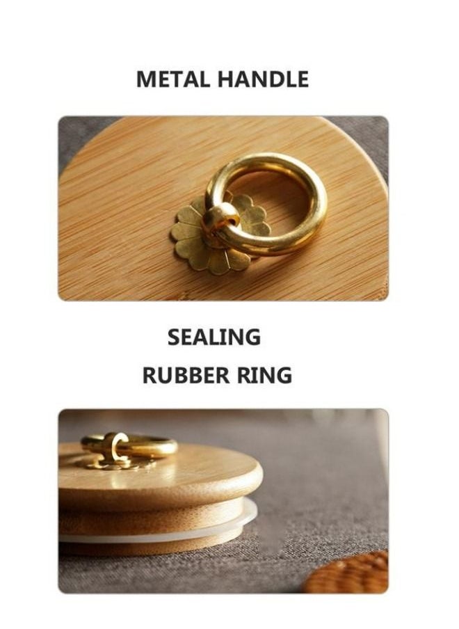 NKX Glass Storage Jar With Ring Lid  - Image 4